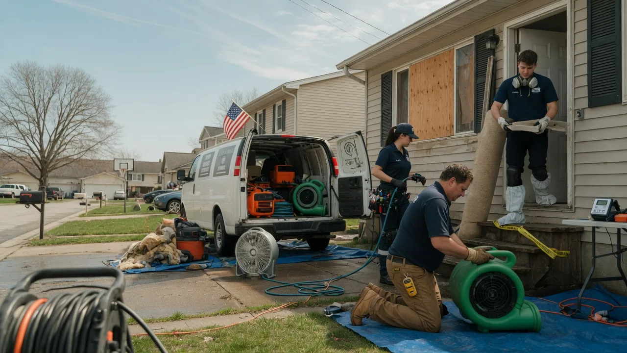 Water Damage Restoration in Greeley, IA near me